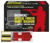 Brenneke Special Forces Short Magnum, 12 Gauge 2.75" Shotgun Slugs, 1 1/4 oz, 5 Rds 