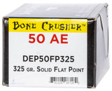 Magnum Research Glacier Ridge Bonecrusher, .50 AE, 325 gr Solid Flat Point, 25 Rds 