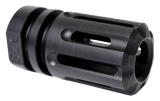 Angstadt Arms Flash Hider, 9mm Luger, 1/2"-28 TPI Threads, 1.75" OAL, Black Hardcoat Anodized Steel 
