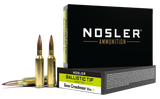 Nosler Ballistic Tip Ammunition, 6mm Creedmoor, 95gr BT, 20 Rounds 
