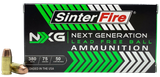 SinterFire NXG Next Generation, 380 ACP, 75gr Lead Free Ball, 50 Cartridges 