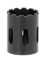 CGS Suppressors Fixed Barrel Spacer, Steel, Black 