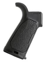 Strike AR Overmolded Enhanced Pistol Grip 20-Degree, Black Rubber 