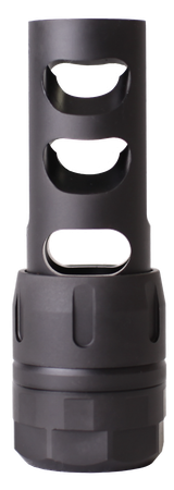 Nosler Muzzle Brake, 3-Port Titanium, Black 