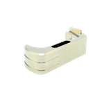 Cross Armory CRG5MCSV, Extended Magazine Catch, Silver Anodized 