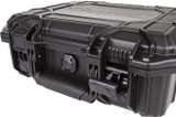 Flambeau Range Locker HD Pistol Case, Full Size or Multiple Compact Handguns, Black Polymer, Smooth Finish 