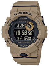 G-Shock GBD800UC5, Fitness Tracker, Tan 
