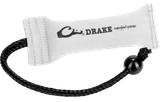Drake Waterfowl Firehose Bumper, Small 9" Training Bumper, White Polyester 
