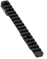 MDT 102189BLK, Picatinny Scope Rail, 11" Long, 20 MOA, Black Anodized Aluminum 