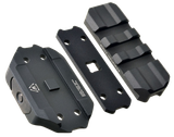 Strike Industries REX Riser, Low Profile Picatinny Rail Riser, Black Anodized 