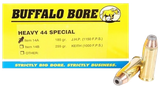 Buffalo Bore Heavy 44 Special 14A, 180gr Jacketed Hollow Point, Brass Case 