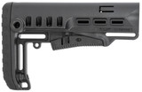 NcStar Tactical Mil-Spec Stock, Collapsible Buttstock, Black 