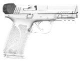 Recover Tactical MCH01, Upper Charging Handle Compatible w/ S&W M&P, Ambidextrous, Black Polymer 