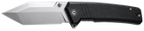 CIVIVI Bhaltair, 3.98" Stonewashed 14C28N Tanto Blade, Textured Black G10 Handle, Liner Lock Flipper 