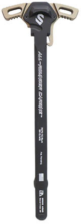 Lead & Steel Charging Handle, AR-15/M16, Gray Type 3 Hard Anodized 