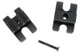 MAC 1014, Barrel Clamp with Picatinny Rail and QD Sling Socket, Black Anodized 