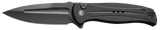 Civivi Incindie, 14C28N Steel Blade, Black Stonewashed, Black Textured G10 Handle 