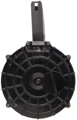 Derya Firearms DY12, Magazine, 21 Rds, Metal/Polymer Drum, Black 