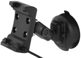 Garmin Suction Cup Mount w/ Speaker, Black 