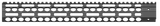 Bowden Tactical Air-Rail Standard 13" FFT, AR-15 Handguard, Full Flat Top Picatinny Rail, Black 