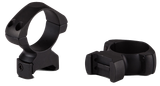 Konus 7403 Steel Rings, 30mm High Scope Mounts, Matte Black Finish 