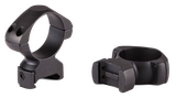 Konus 7405 Steel Scope Rings, 30mm Low, Picatinny/Weaver, Matte Black 