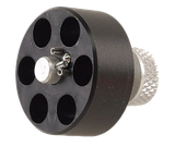 HKS 25M M Series Speedloader, 45 Auto Rim, 6 Rds, Black Metal 