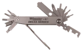Wheeler Delta Series Compact AR Multi-Tool, AR Carbon Scraper and Hex/Torx Drivers, Stainless Steel Silver 