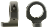 DNZ Game Reaper 2, 1" High Scope Mount/Ring Combo for Browning/Savage, Matte Black 