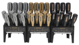 Wheeler 30 Piece Hex/Torx Benchtop Screwdriver Set, Rubber Over-Molded Handles, Black/Gray/Tan 