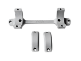 DNZ Game Reaper-Tikka, Scope Mount/Ring Combo, 30mm Tube, Medium Rings, Silver 