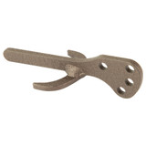 Skull Hooker Little Hooker, European Skull Mount Bracket, Robust Brown Powder-Coated Steel 