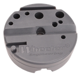 Wheeler Universal Bench Block, Non-Marring Urethane Gunsmithing Tool, Gray 