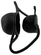 Butler Creek Bikini Scope Cover 19000, Fits Objectives Up To 62mm, Black Rubber 