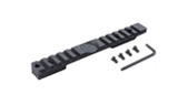 Bergara Premier LA Rail, 20 MOA Long-Action Picatinny Scope Rail, Matte Black 