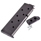 Chip McCormick Match Grade, Magazine, 8 Rds, USGI-Style Fixed Base, Black Stainless Steel 