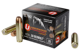Underwood Ammo .50 Beowulf 12.7x42, 350gr FMJ Flat Nose, 20 Cartridges 