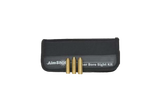 Aimshot MBS223 Hunting Bore Sight Kit, Red Laser, Modular Battery Pack AAA or Button Cell, Black 