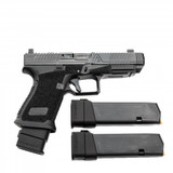 Agency Arms NOC 2.0 Glock 19 Gen 5, Compensated Barrel, 9MM, 15 Rds, Black 