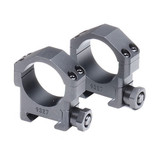 Badger Ordnance 30mm Medium Aluminum Scope Rings, Picatinny Mount, Matte Black Finish 