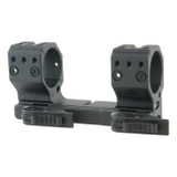 Spuhr QDP-3002, 30mm 1.5" 0 MOA Quick Detach ISMS Scope Mount, Matte Black 