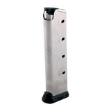 Tripp Research 1911 Cobra, Magazine, 8 RDs, Stainless Steel Body, Silver 