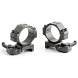 A.R.M.S. #22 Throw Lever Rings, 30mm Tube, Low Height, Black 