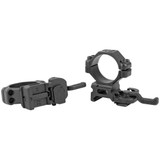 A.R.M.S. #22 Medium 30mm Rings, QD Throw Lever, Black 