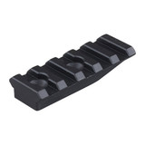 Spuhr A-0003, 10mm/0.39" ISMS Picatinny Rail, Matte Black 