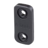 Spuhr 4mm ISMS Spacer, 0.160" Height, Matte Black Finish 