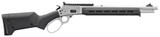 Marlin 1894 Trapper, Skinner Peep Sights, .44 Magnum, 16.17" Threaded Barrel, 8 Rds, Satin Stainless 