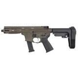 LWRC IC-9, SBA3 Brace, 9MM, 5.60" Barrel, 31 Rds, Patriot Brown 