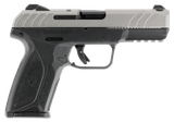 Ruger Security-9, Manual Safety, 9MM, 4.00" Barrel, 15 Rds, Silver Cerakote/Black 