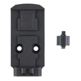 Calculated Kinetics Optic Plate System with Iron Sight, MAC DS1911 to ACRO Footprint, Cowitness Capable, Anodized Black 